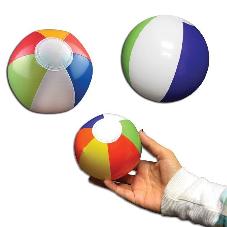 72 Wholesale Inflatable 6 Inch Beach Balls  image