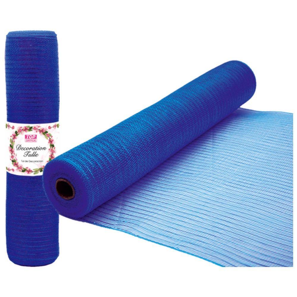 16 Wholesale Tulle Fabric Roll R.blue 10.5"x10yds image