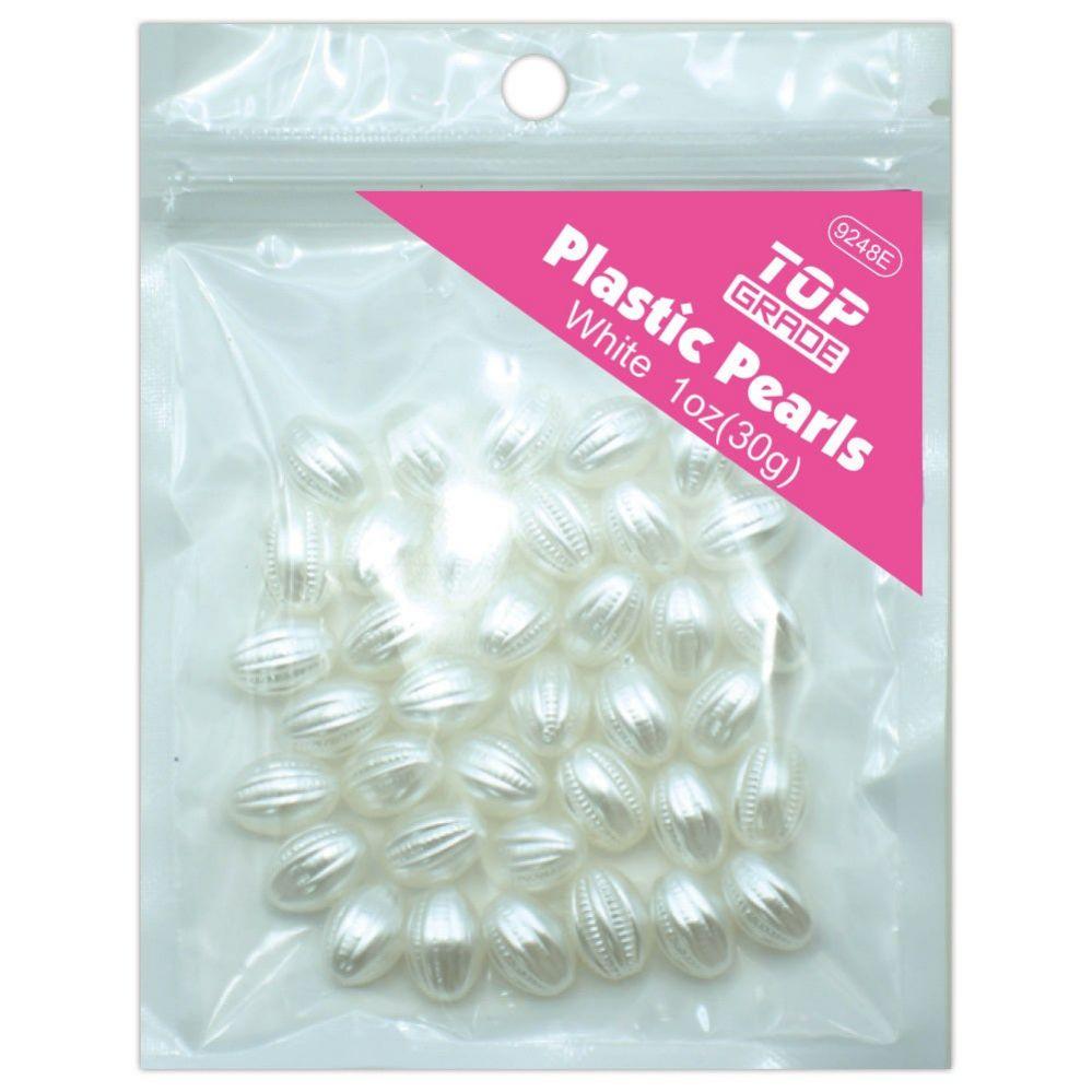 24 Wholesale 30g Pearl White 1*1.4cm image