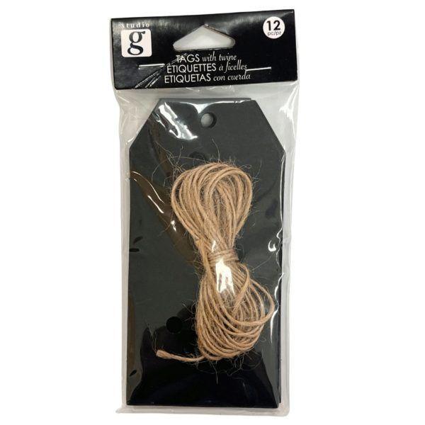 72 Wholesale Studio G  Assorted Tag & Twine Set image