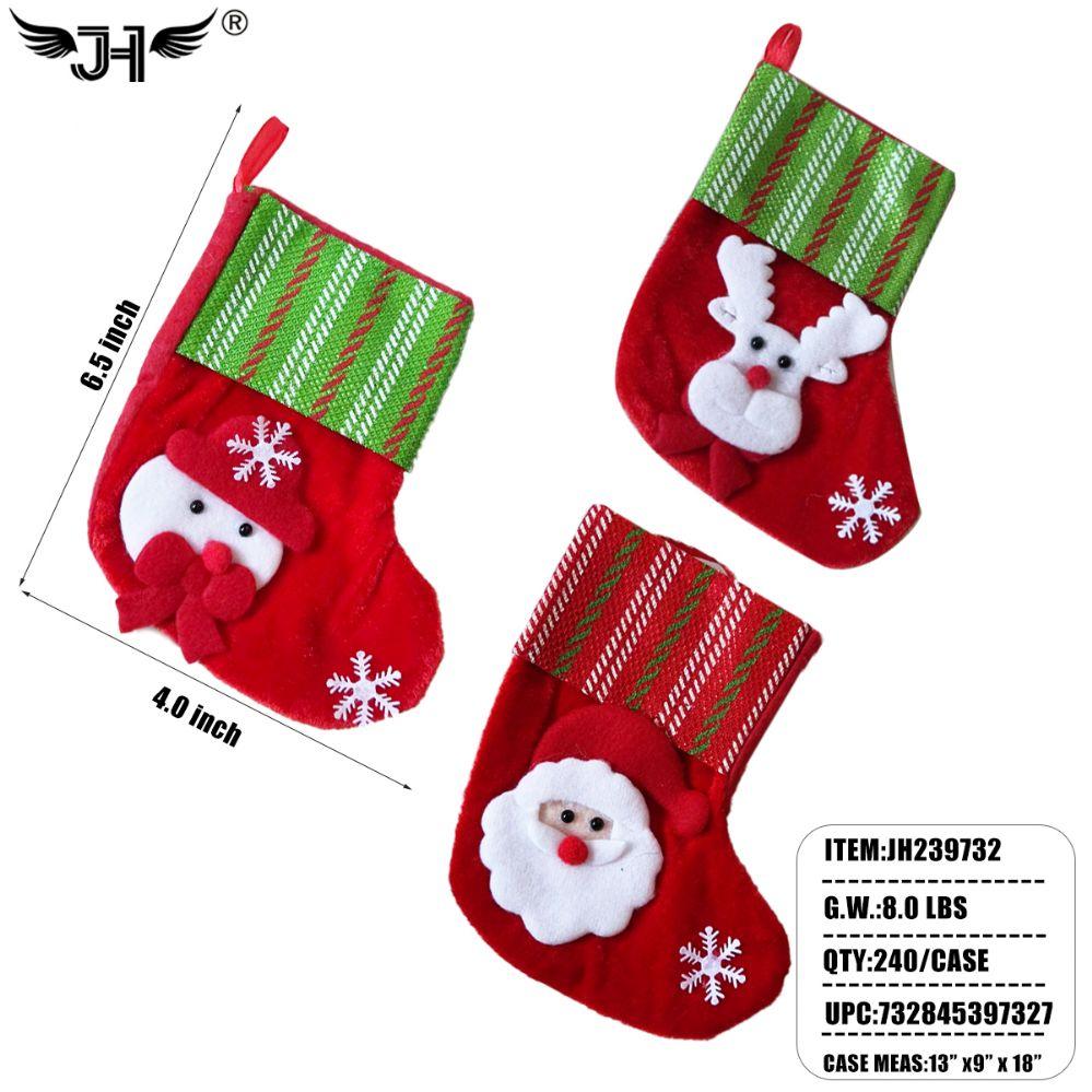 48 Wholesale 6.5x4 Christmas Stocking image