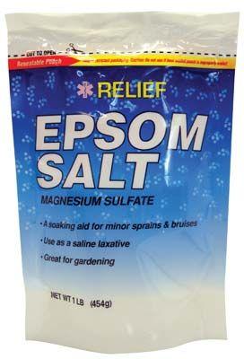 12 Wholesale Relief Epsom Salt 1 Lb Magnesi image