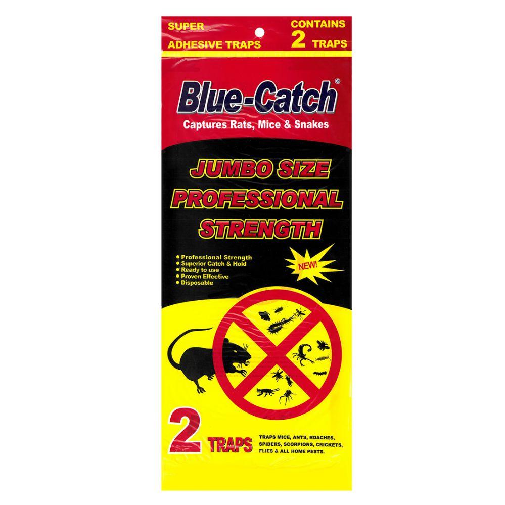 72 Wholesale Blue Catch Glue Trap 2 Pk Jumbo Professional Strength image