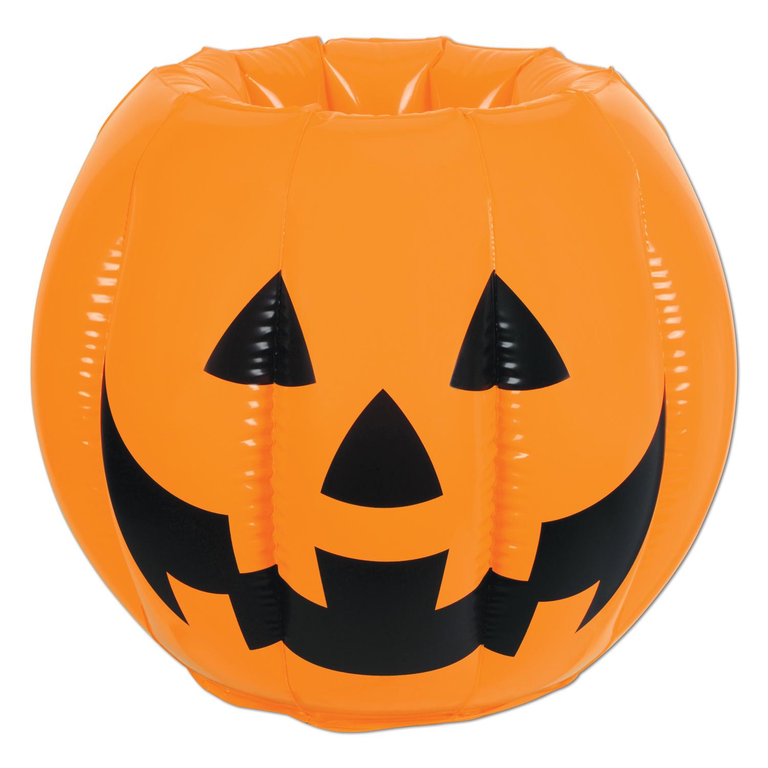 6 Wholesale Inflatable JacK-O-Lantern Cooler image