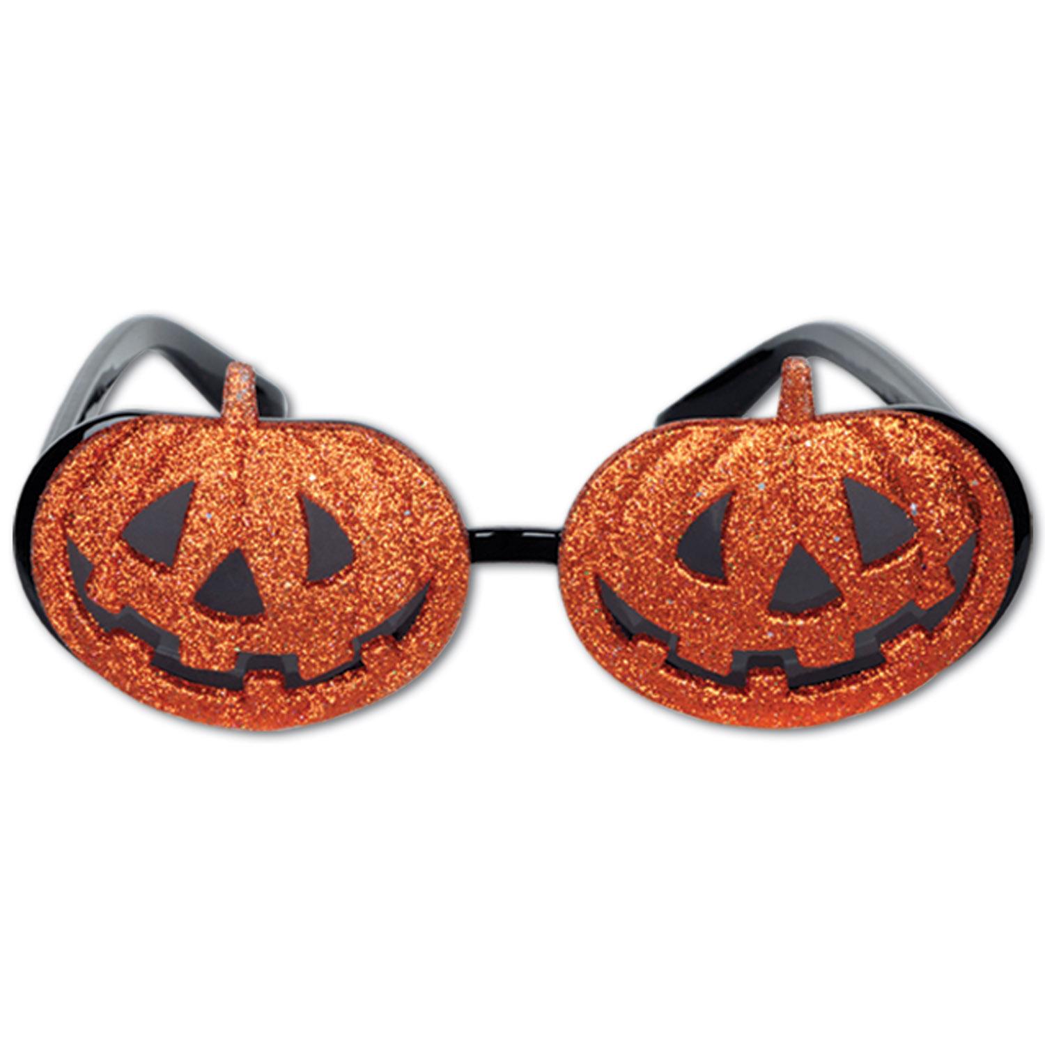 6 Wholesale Glittered JacK-O-Lantern FancI-Frames image