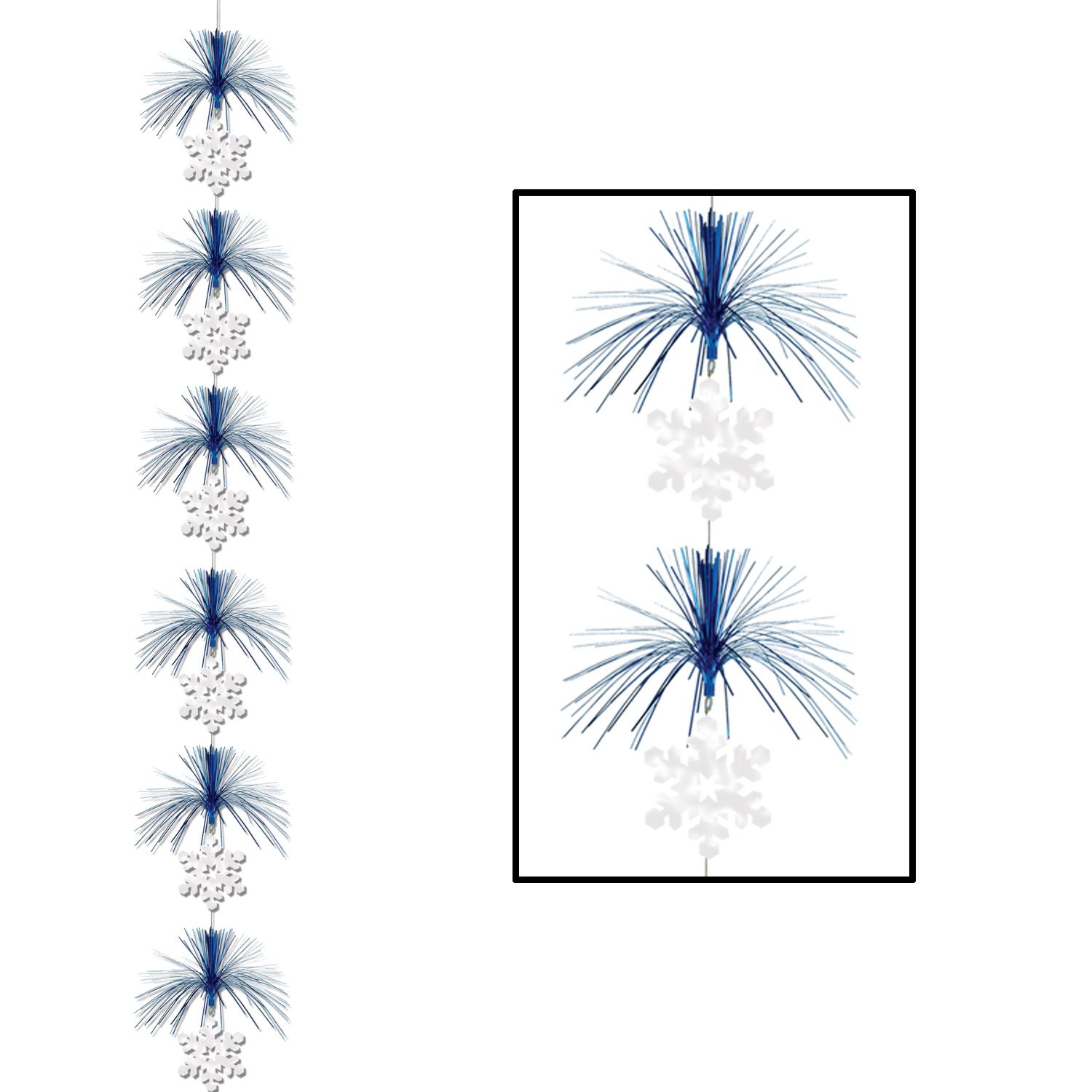 12 Wholesale Snowflake Firework Stringer image