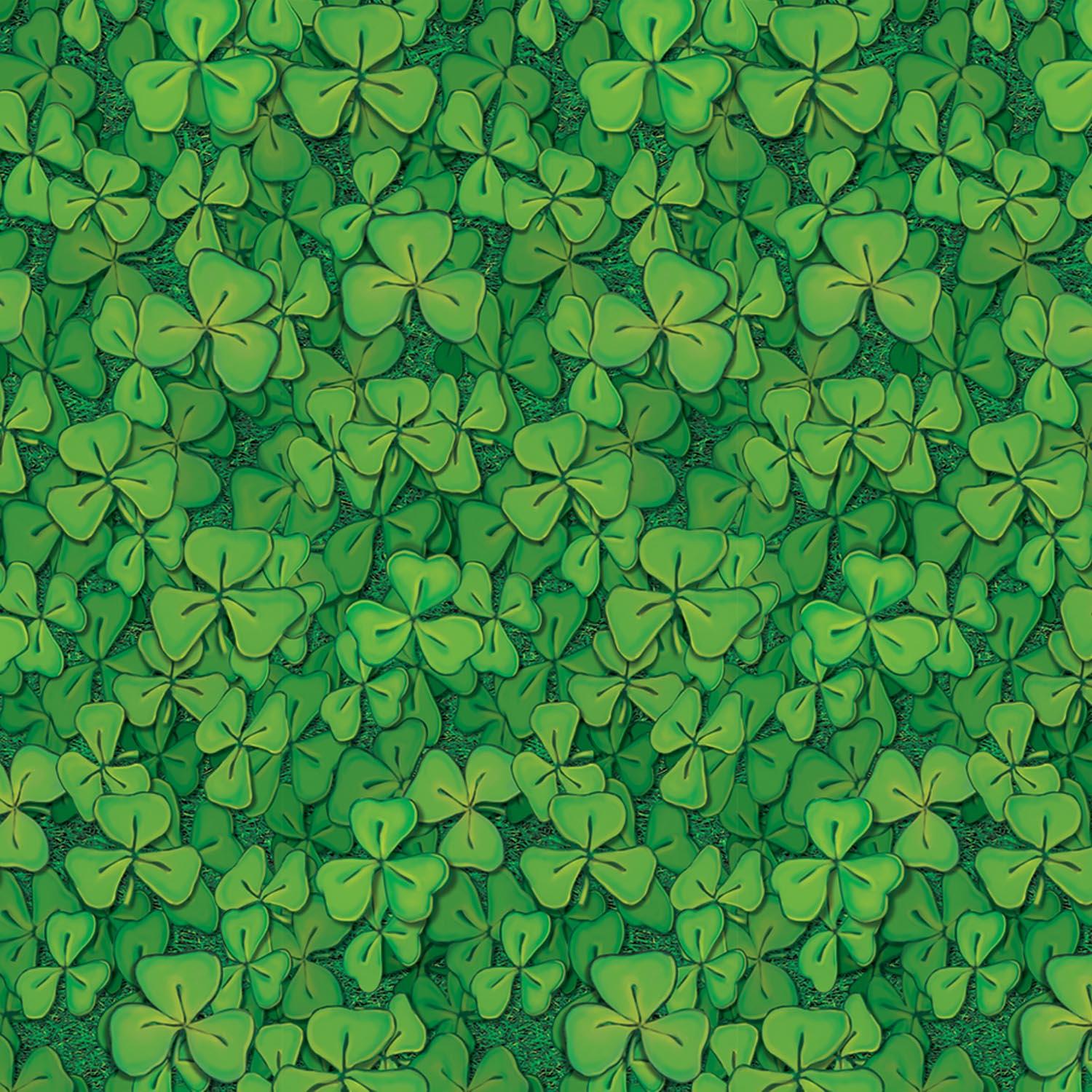 6 Wholesale Clover Field Backdrop image