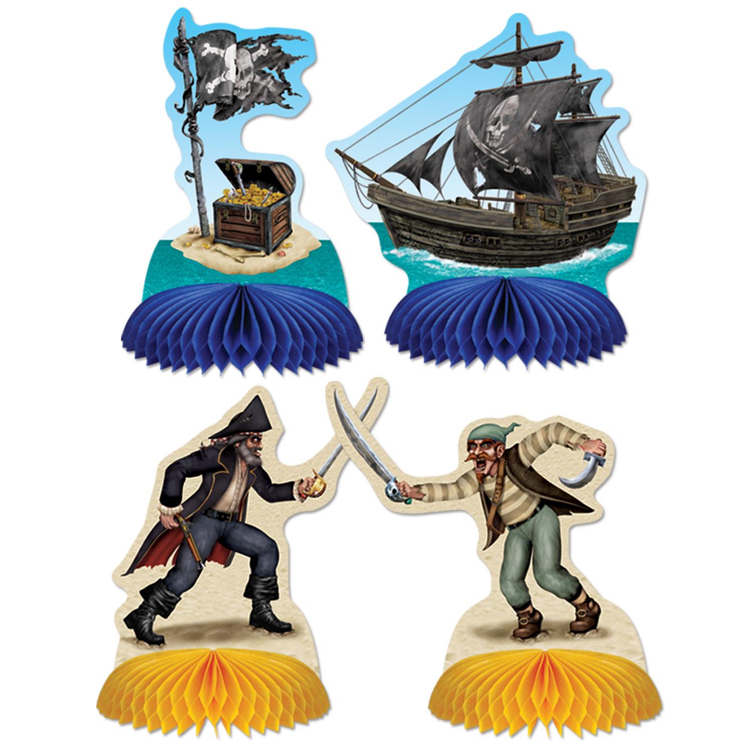 12 Wholesale Pirate Mini Centerpieces image