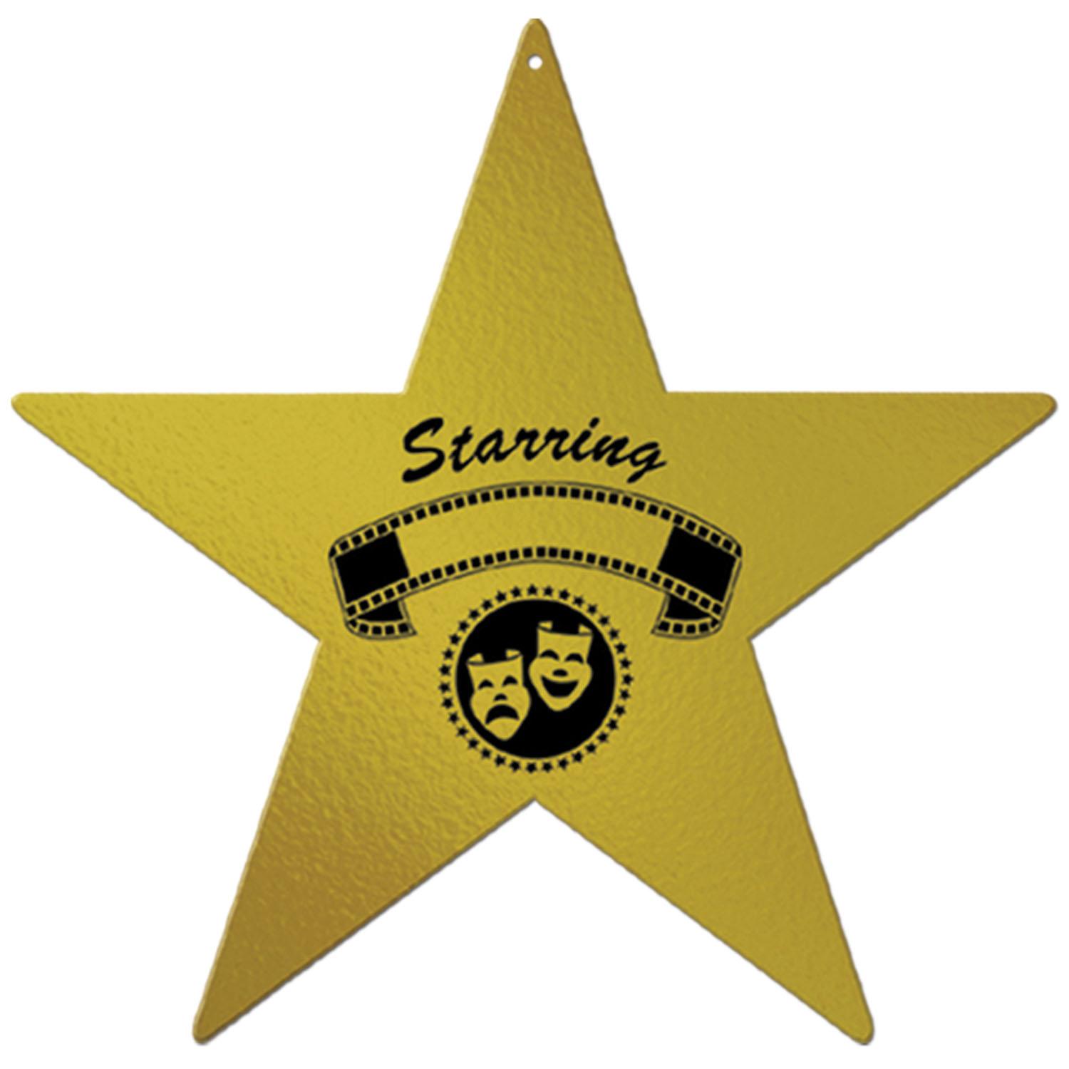 24 Wholesale Foil Awards Night Star image