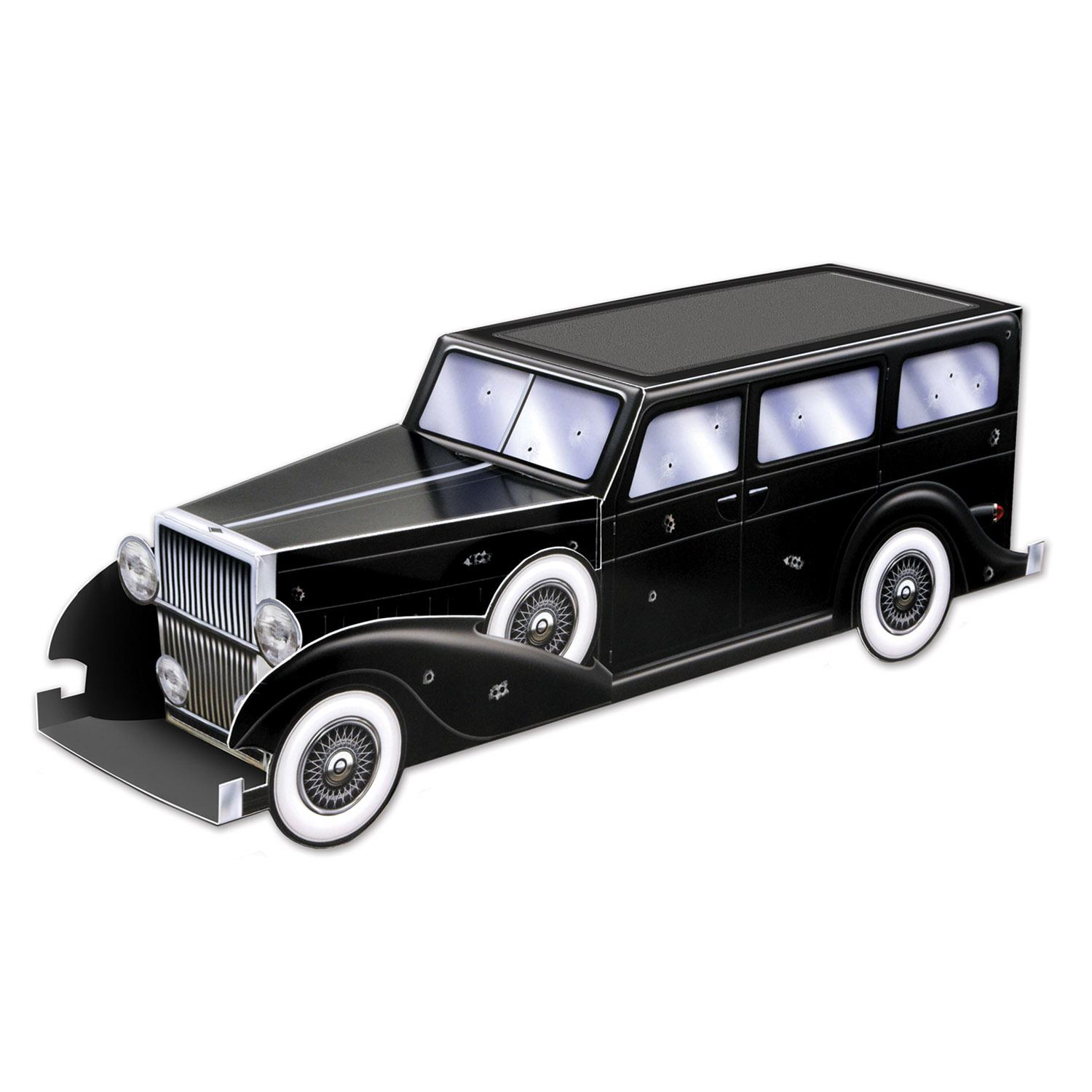 12 Wholesale 3-D Gangster Car Centerpiece image