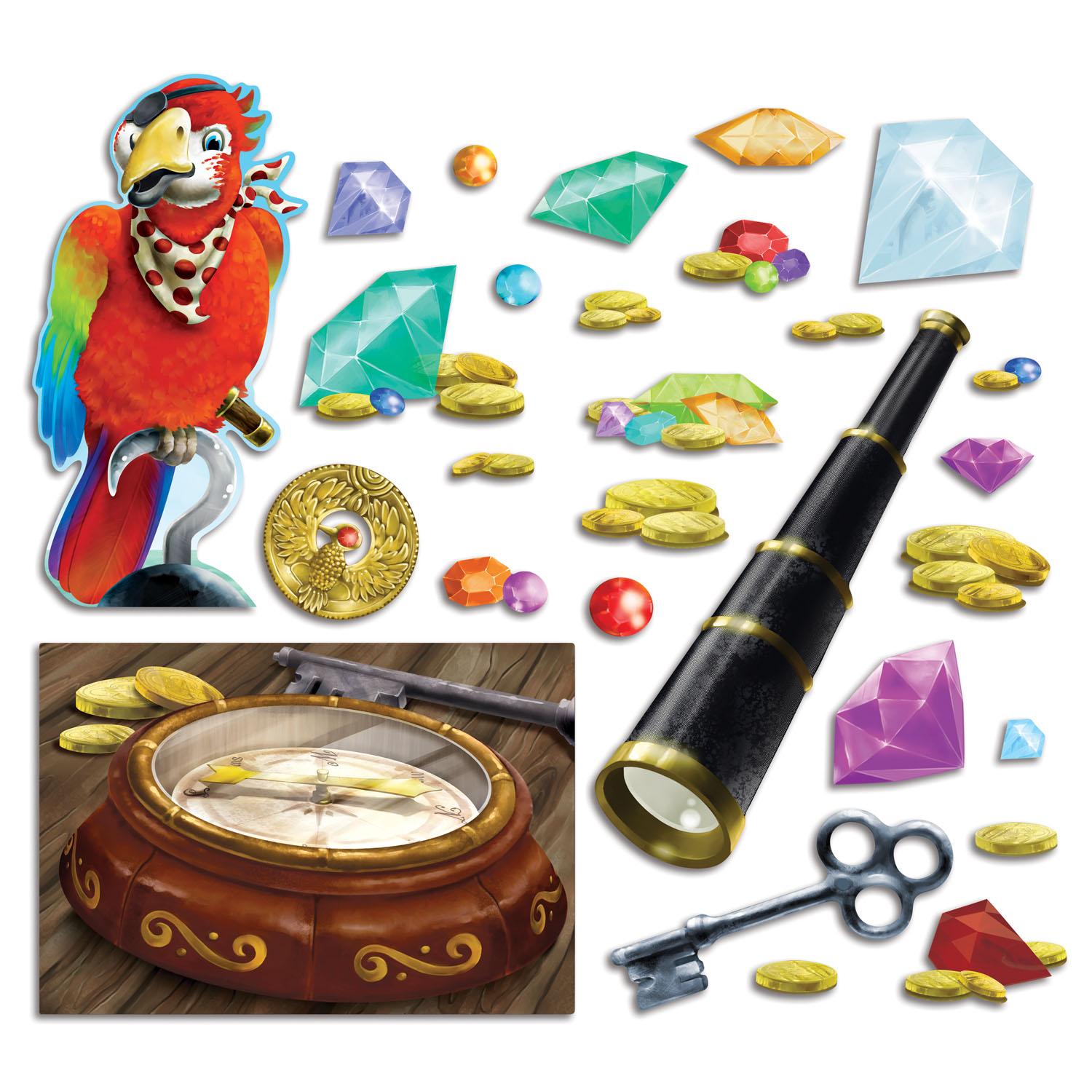 12 Wholesale Treasure Hunt Cutouts  image