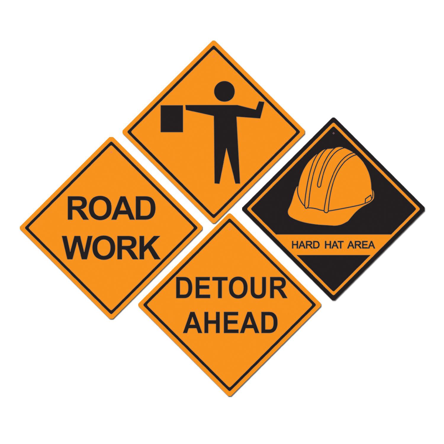 12 Wholesale Construction Sign Cutouts image