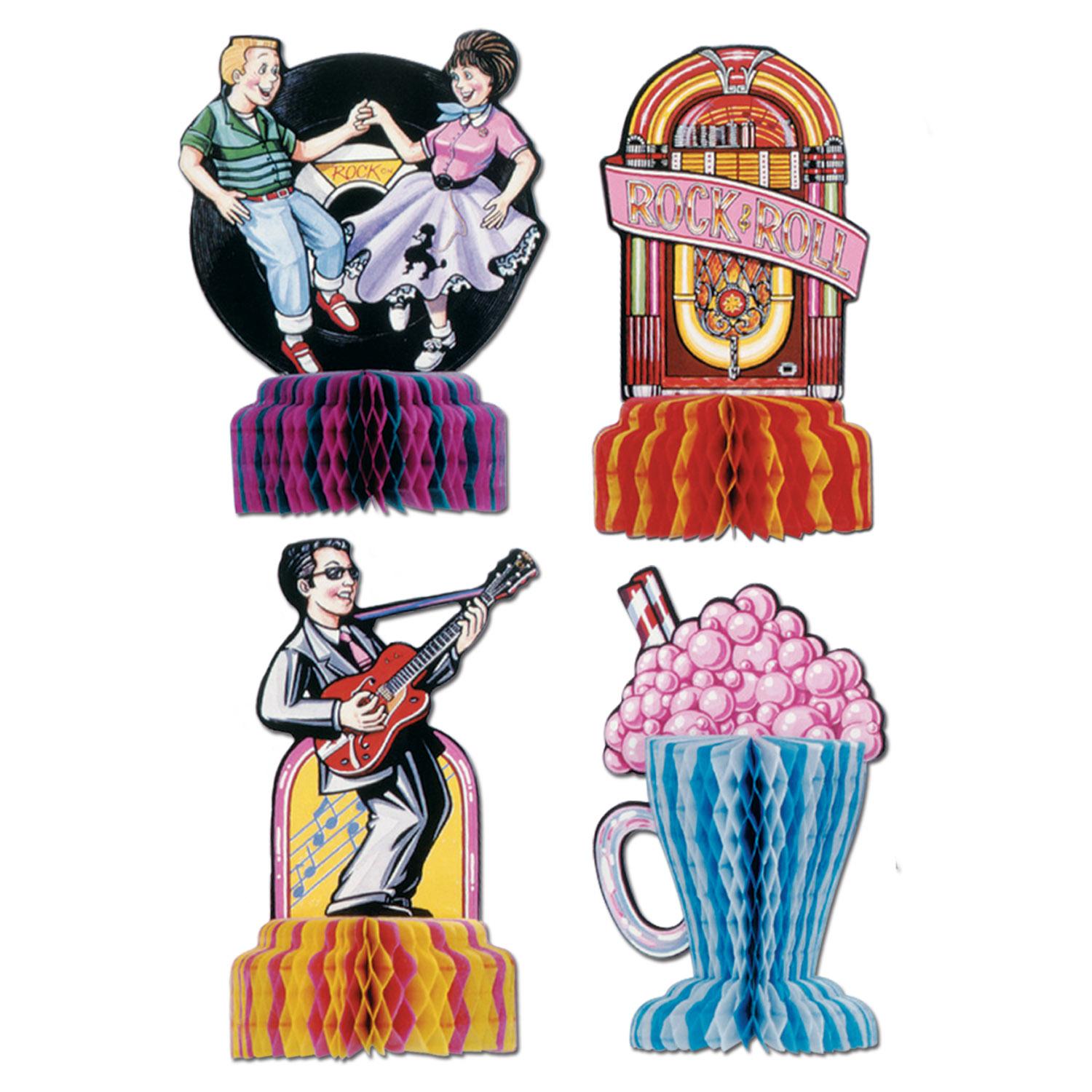12 Wholesale 50's Mini Centerpieces image