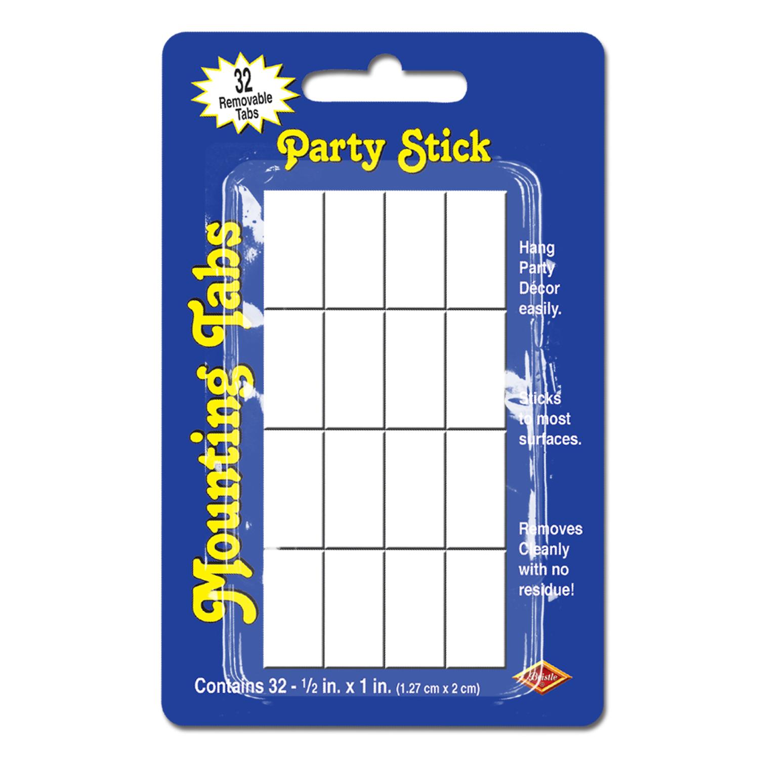12 Wholesale Party Stick Mounting Tabs image