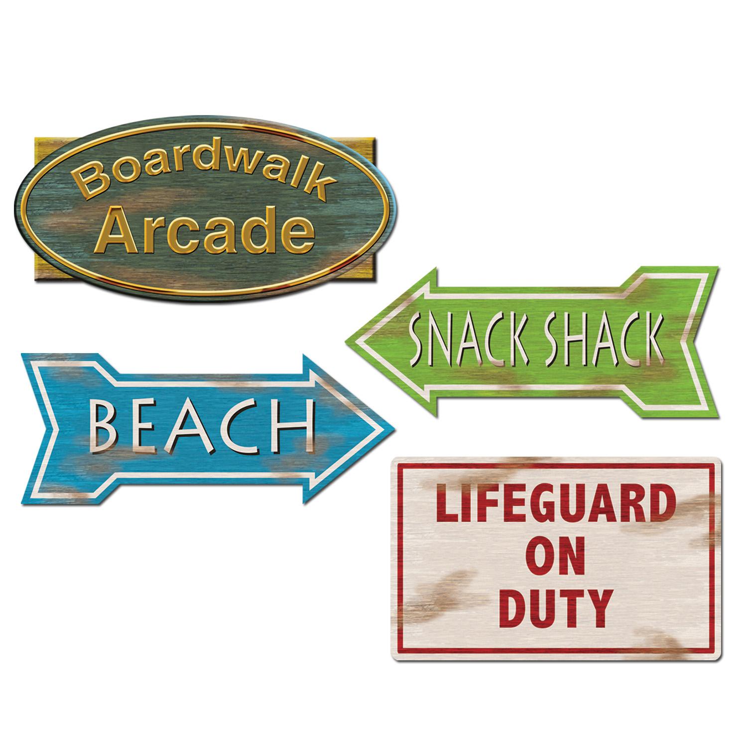 12 Wholesale Beach Sign Cutouts image