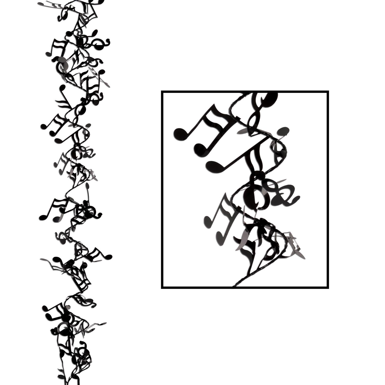 12 Wholesale Gleam 'n Flex Musical Notes Garland image