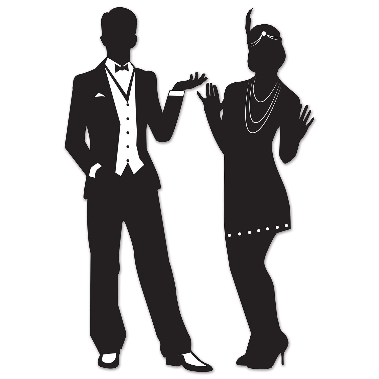 12 Wholesale Great 20's Silhouettes image