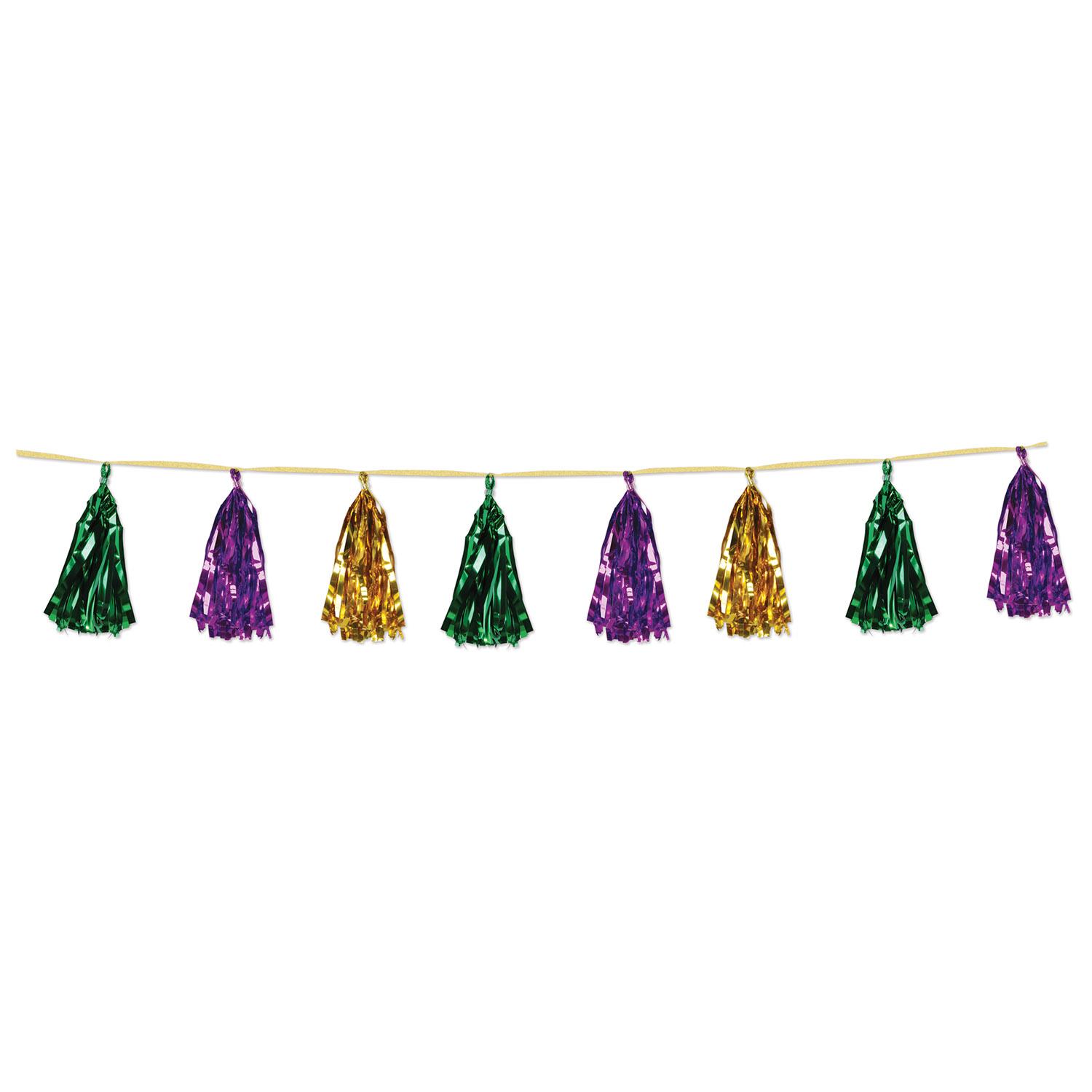 12 Wholesale Wholesale Metallic Tassel Garland - Wholesale Sock Deals image