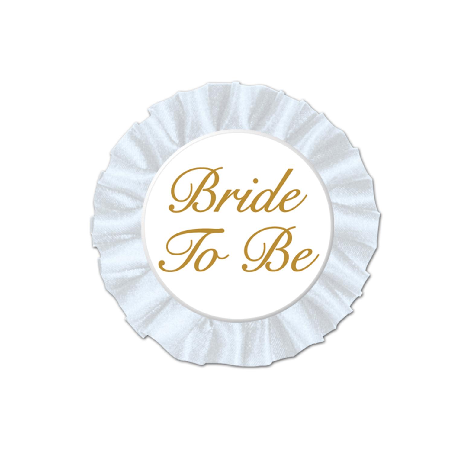 12 Wholesale Bride To Be Satin Button image