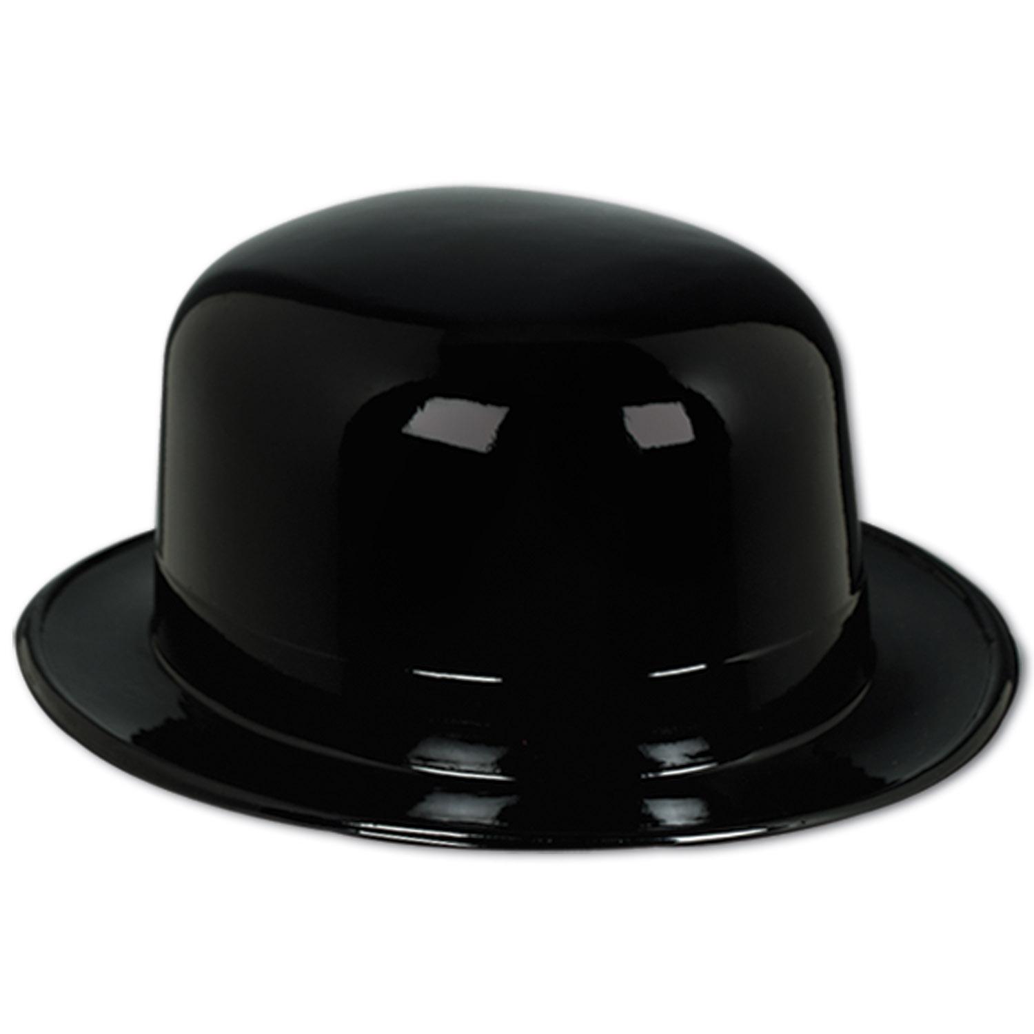 48 Wholesale Black Plastic Derby image
