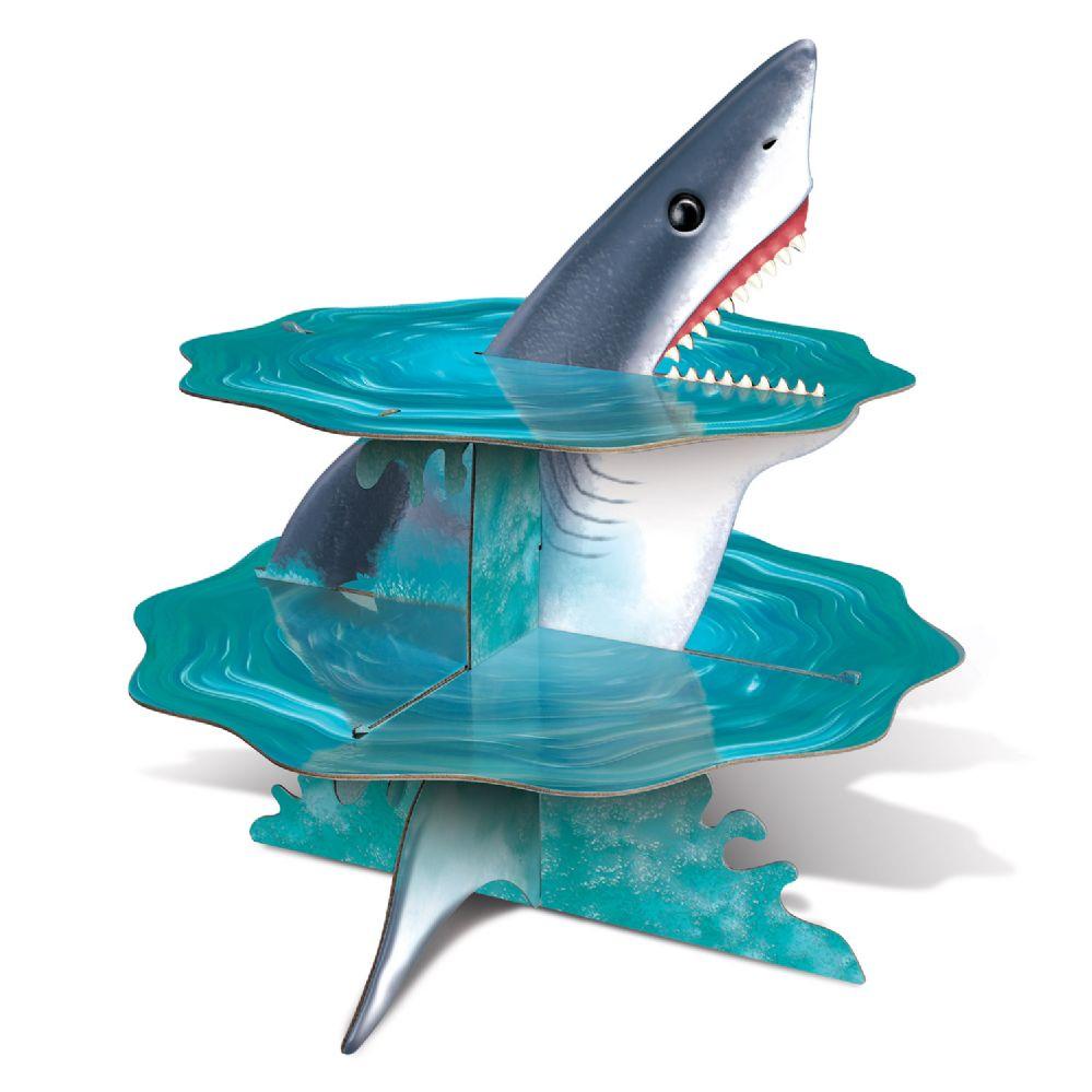 12 Wholesale Shark Cupcake Stand image