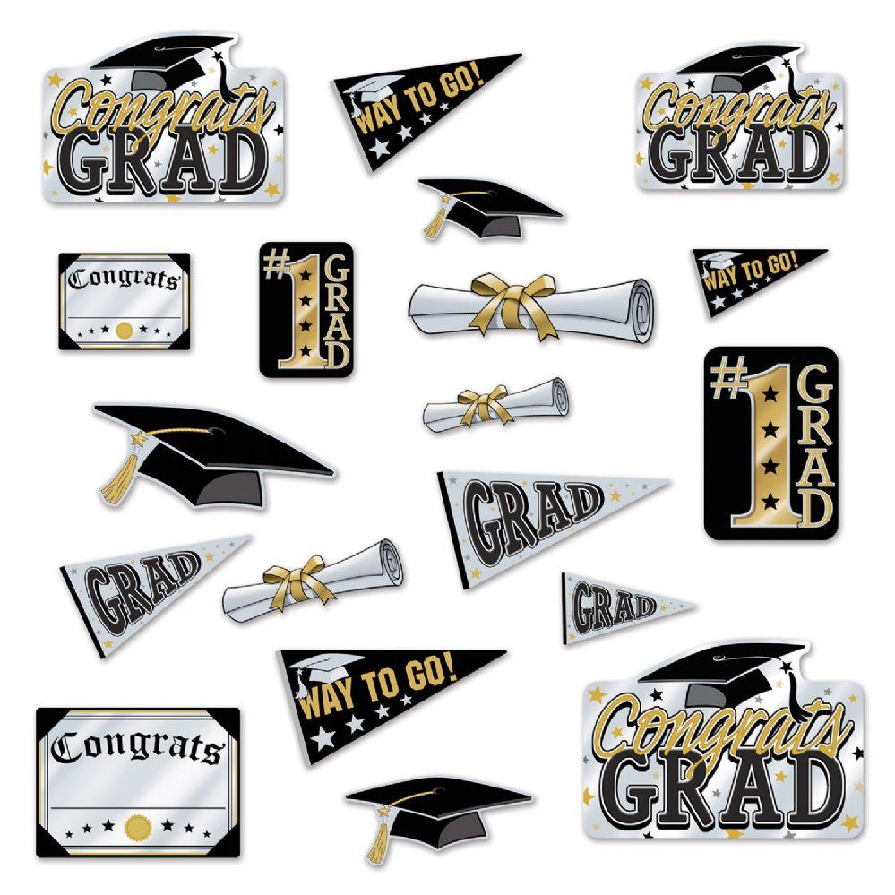 12 Wholesale Graduation Cutouts  image