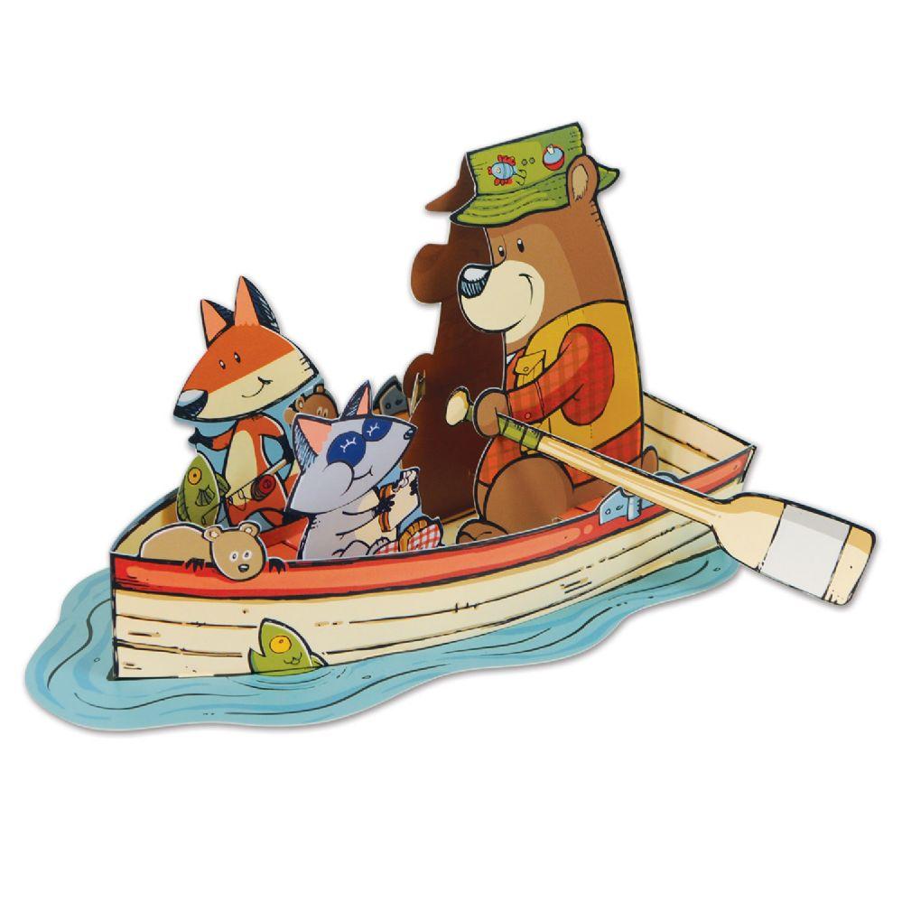 12 Wholesale 12 3D Woodland Friends Centerpiece image