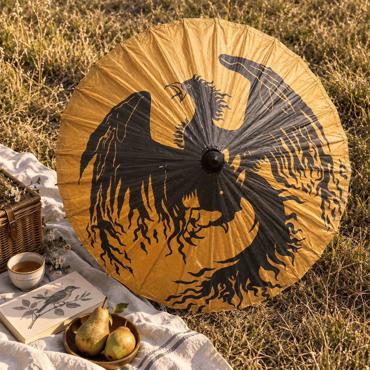 Sea Turtle Parasol Oil Paper Parasol image