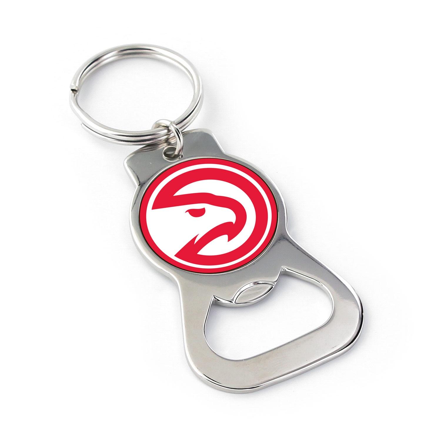 Atlanta Hawks Bottle Opener Key Ring