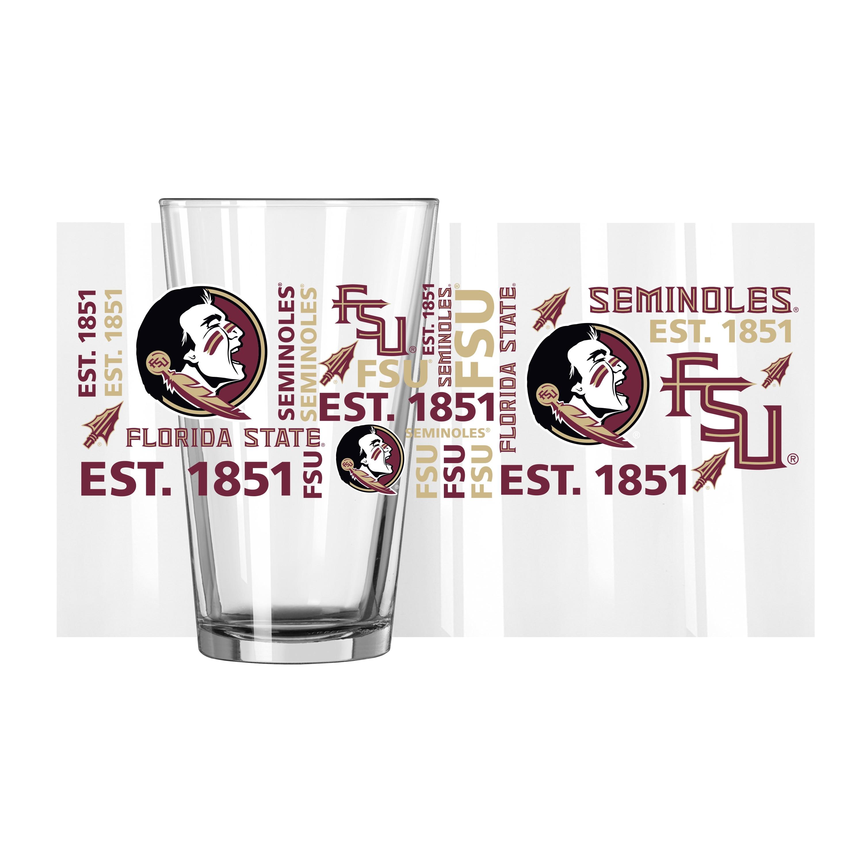 Florida State Seminoles 16oz. Spirit Pint Glass
