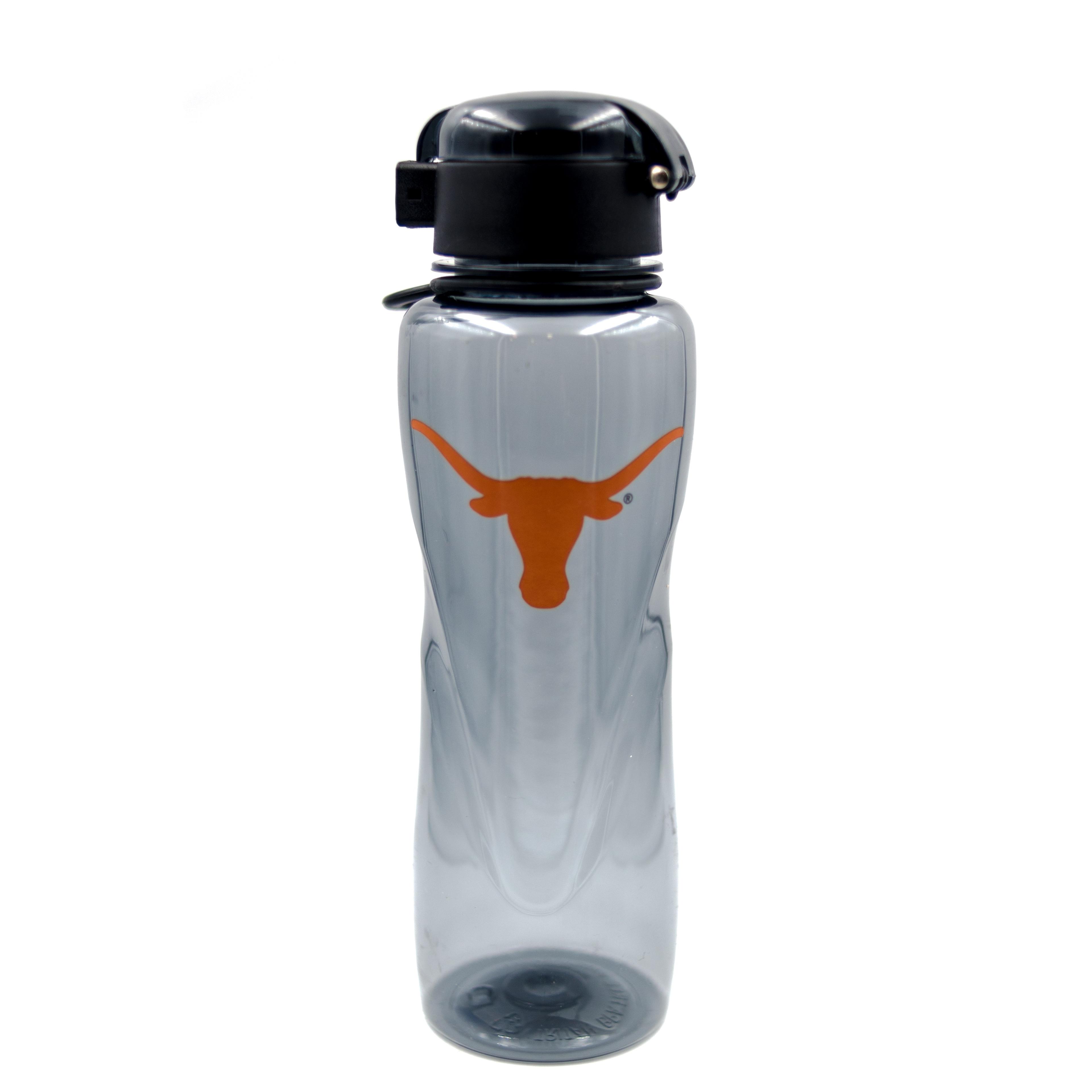Texas Longhorns Water Bottle with Flip Lid