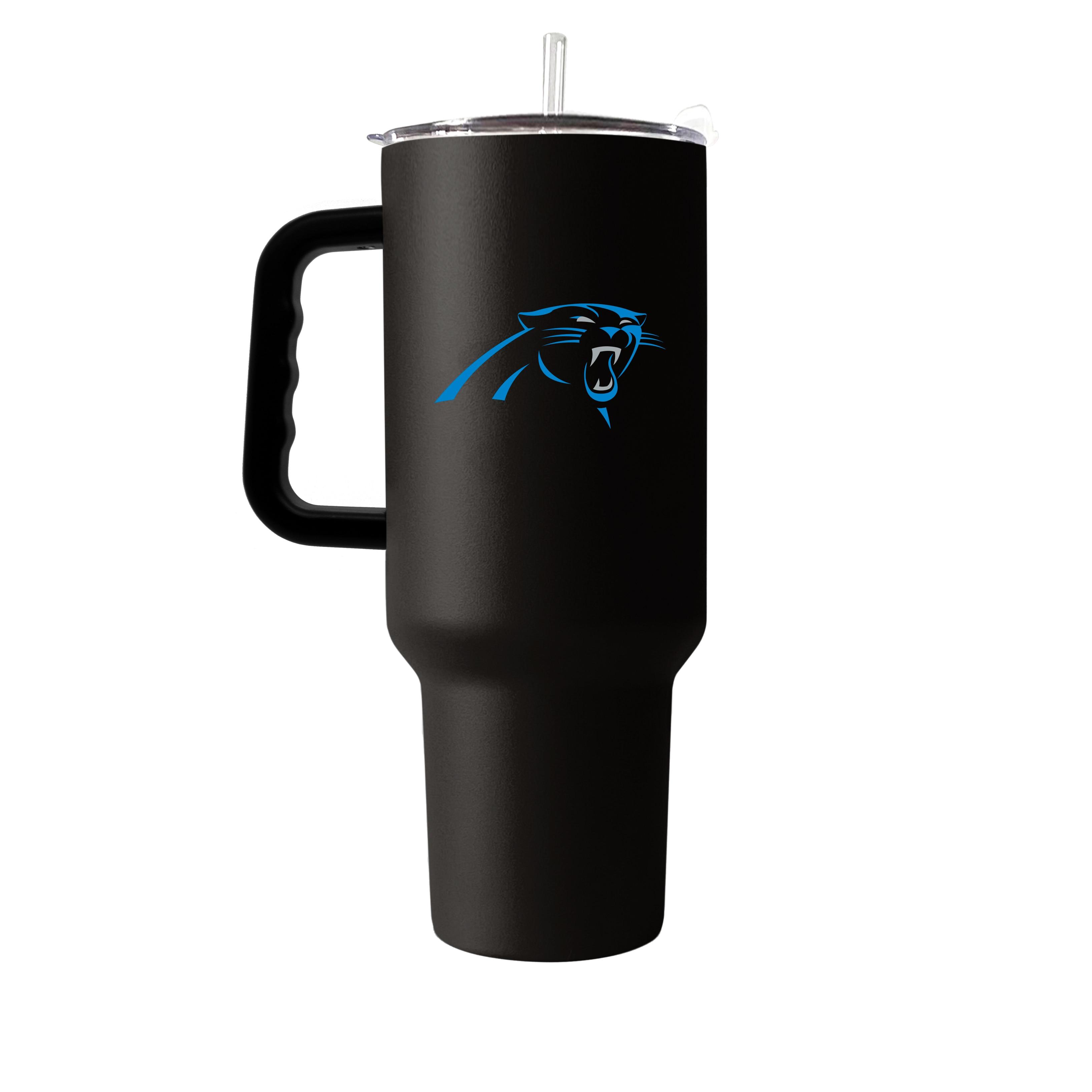 Carolina Panthers 40oz. Powder Coat Travel Tumbler image