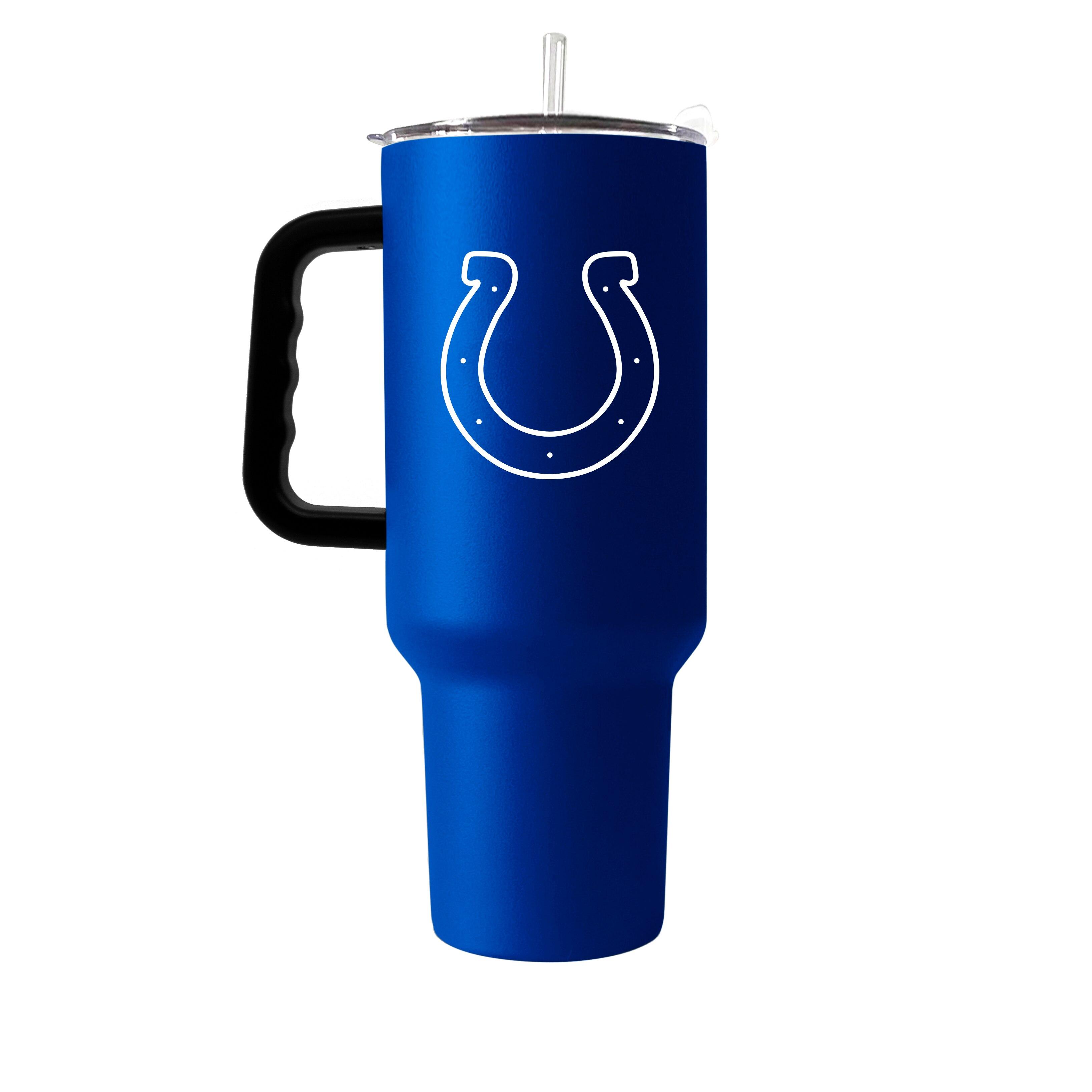Indianapolis Colts 40oz. Powder Coat Travel Tumbler image