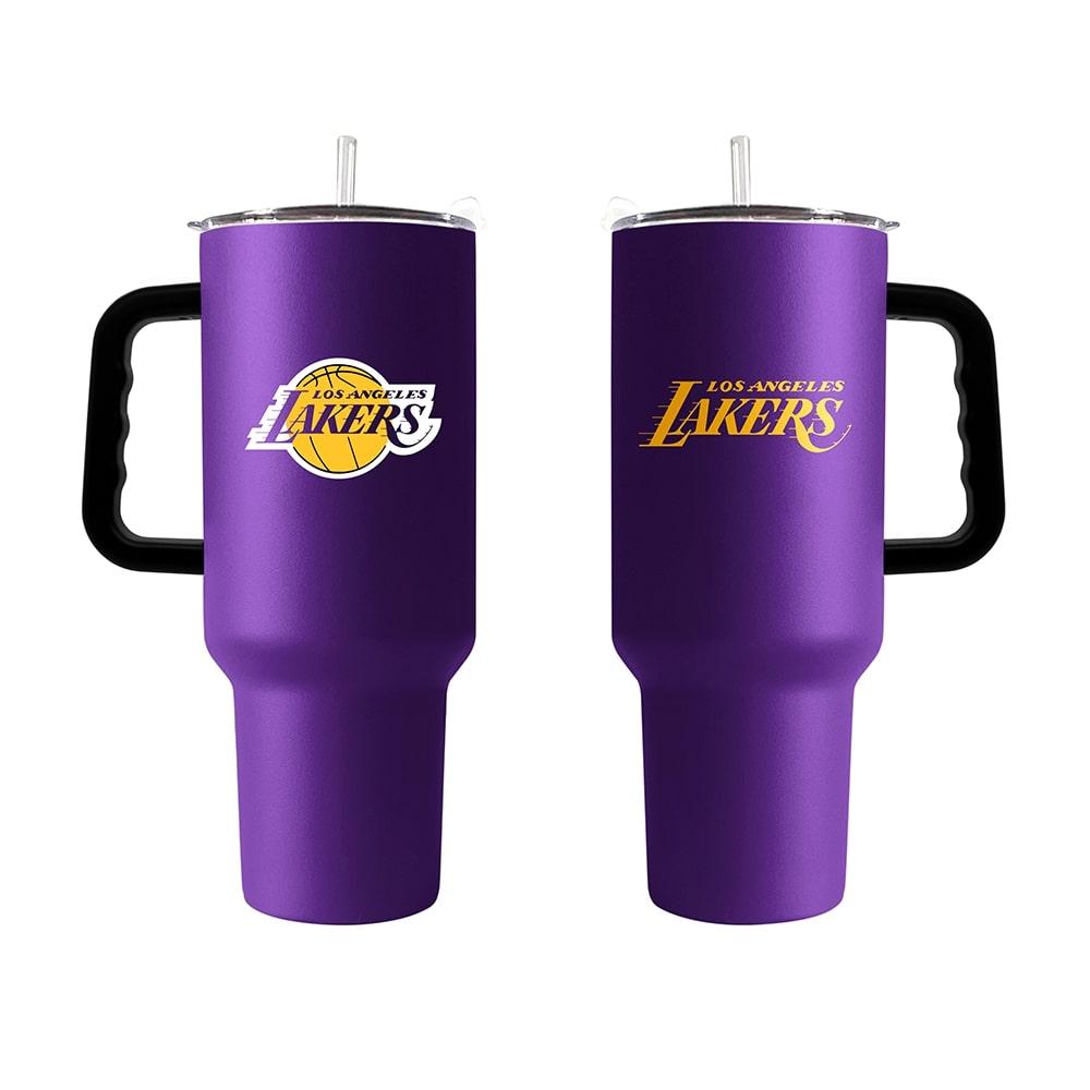 Los Angeles Lakers 40oz. Powder Coat Travel Tumbler image