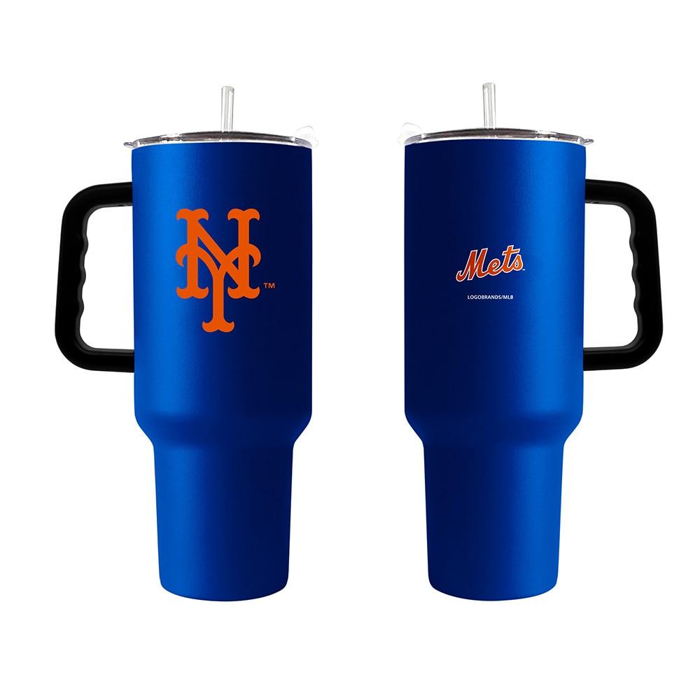 New York Mets 40oz. Powder Coat Travel Tumbler image