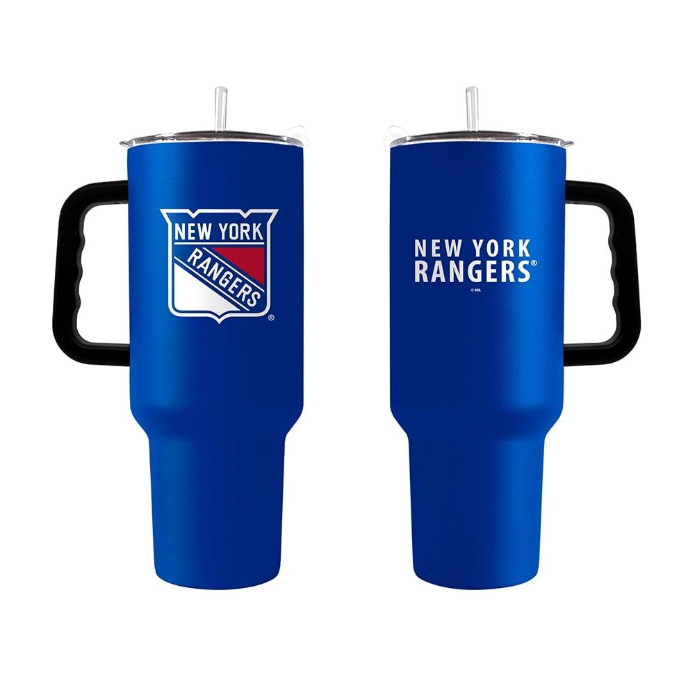 New York Rangers 40oz. Powder Coat Travel Tumbler image