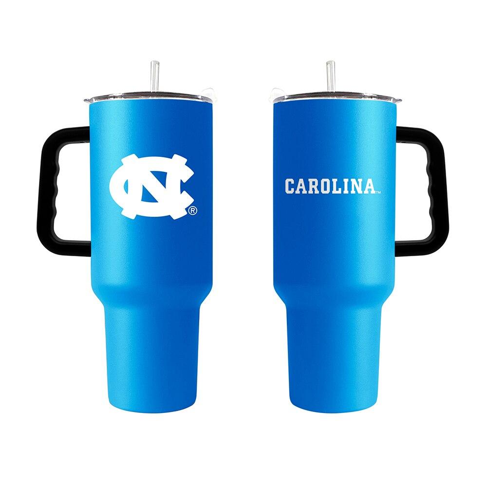 North Carolina Tar Heels 40oz. Powder Coat Travel Tumbler image