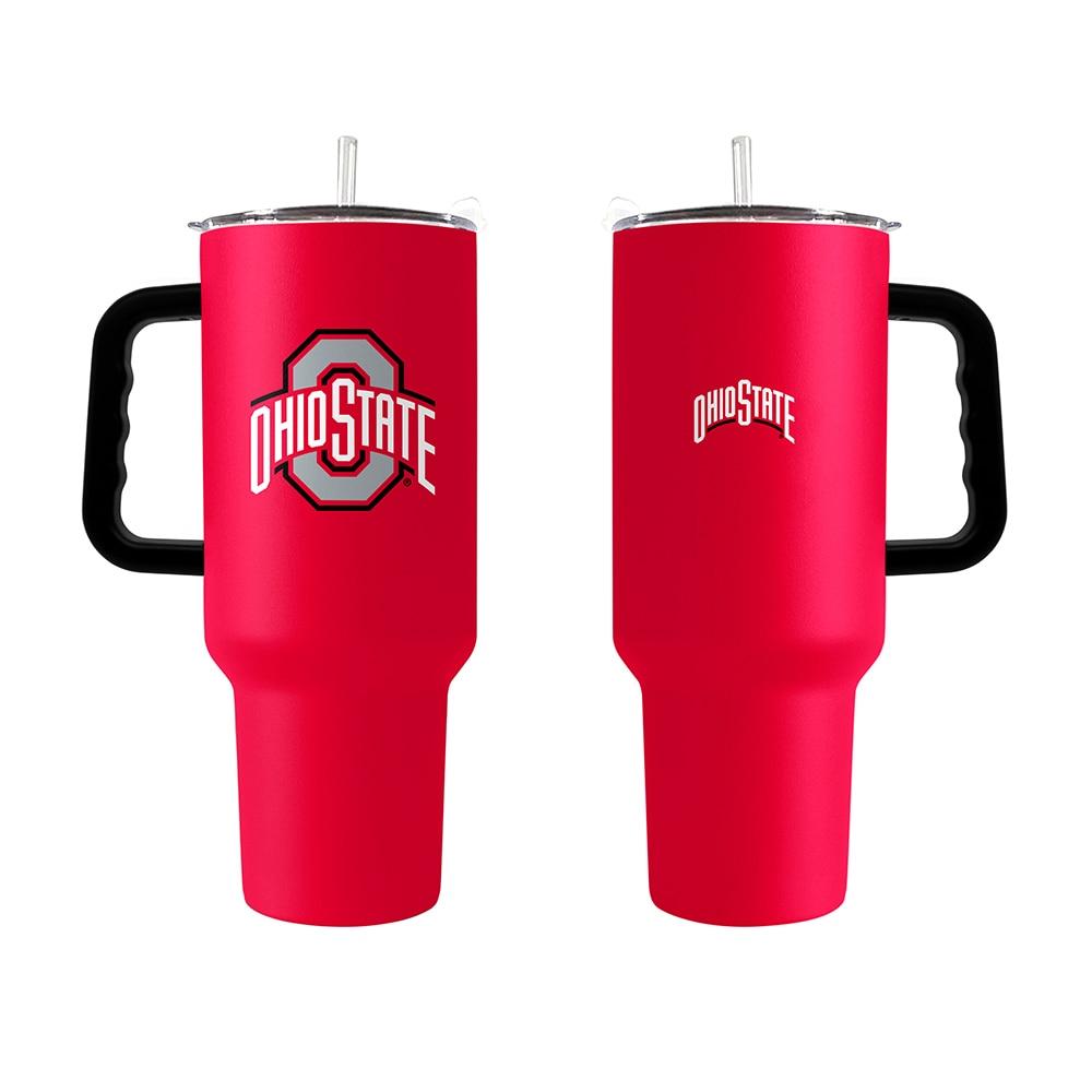 Ohio State Buckeyes 40oz. Powder Coat Travel Tumbler image