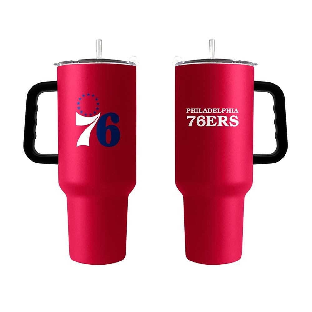 Philadelphia 76ers 40oz. Powder Coat Travel Tumbler image