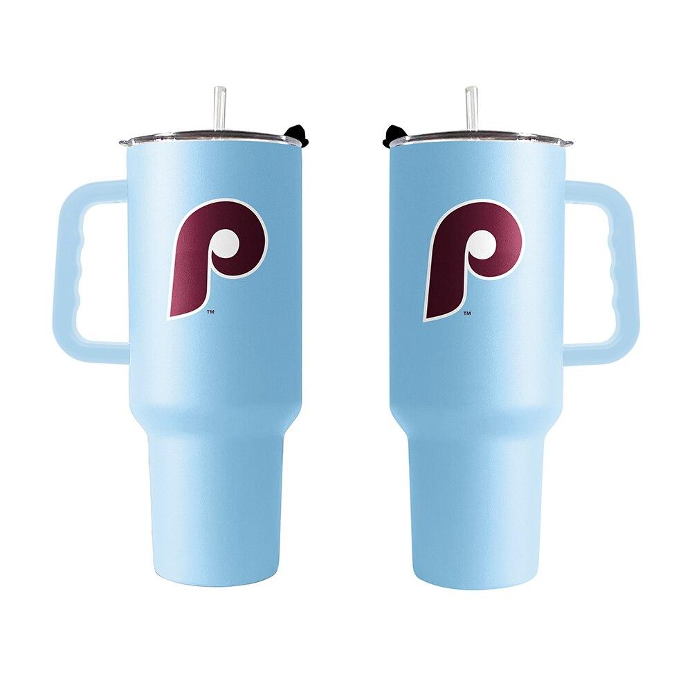 Philadelphia Phillies Retro 40oz. Powder Coat Travel Tumbler image