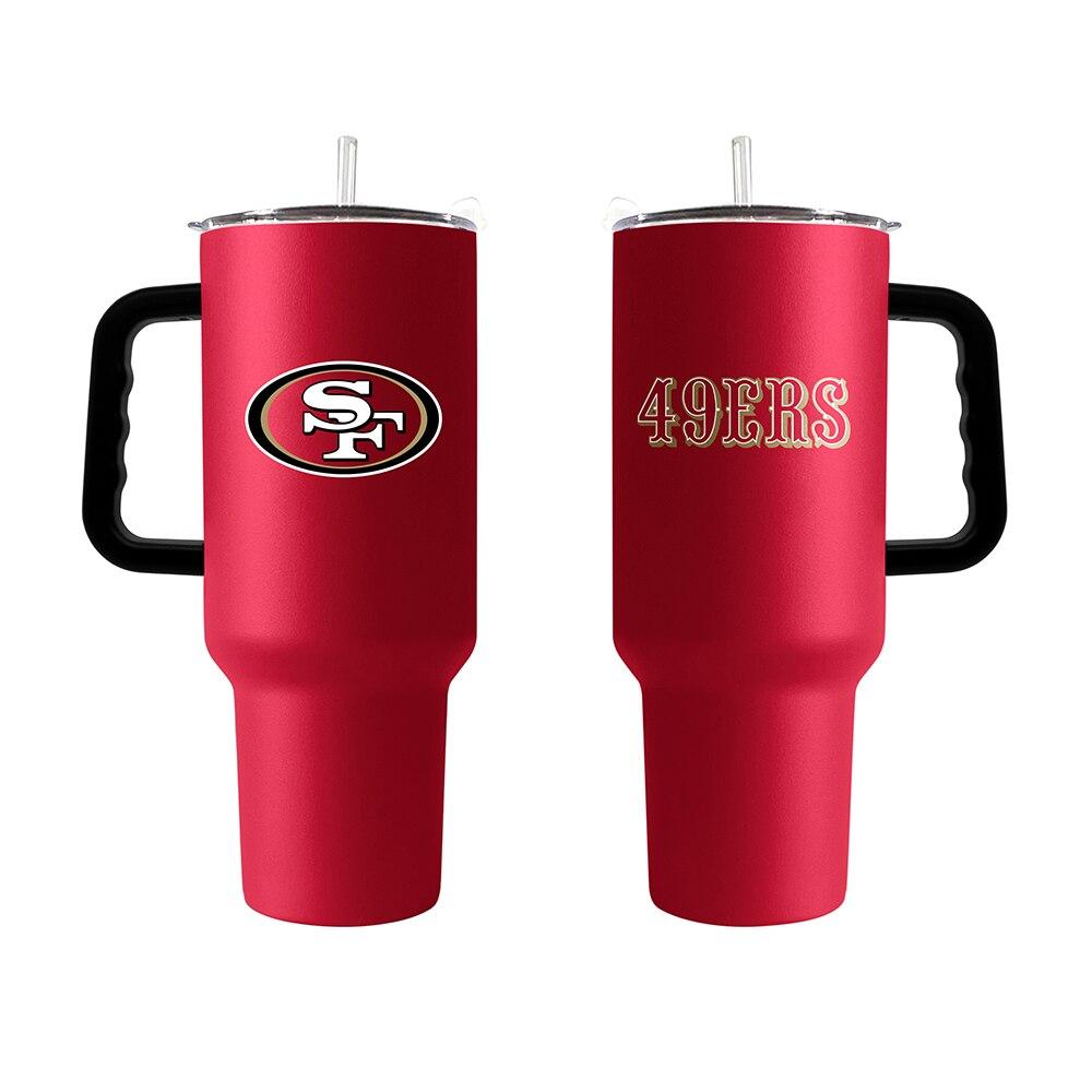 San Francisco 49ers 40oz. Powder Coat Travel Tumbler image