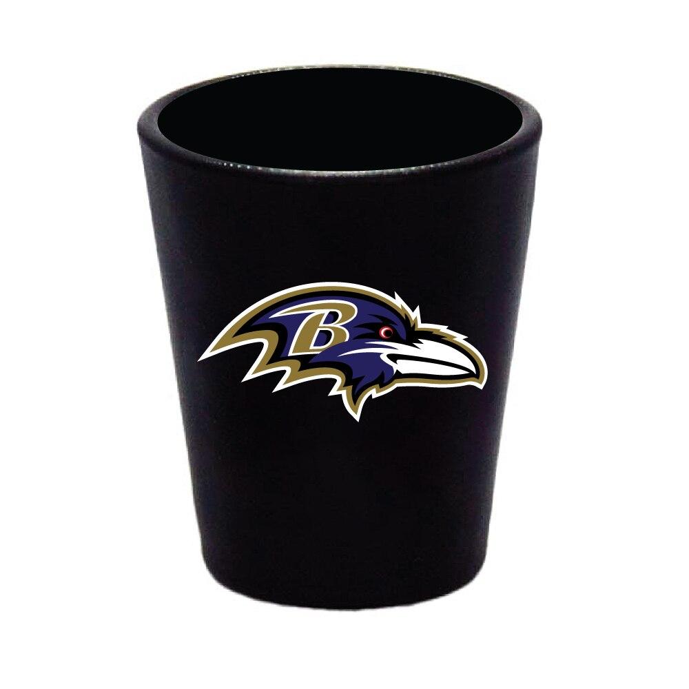 Baltimore Ravens Shot Glass - Matte Black
