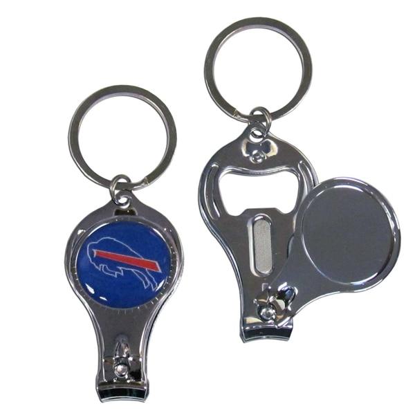 Buffalo Bills Nail Clipper with Bottle Opener Key Chain image