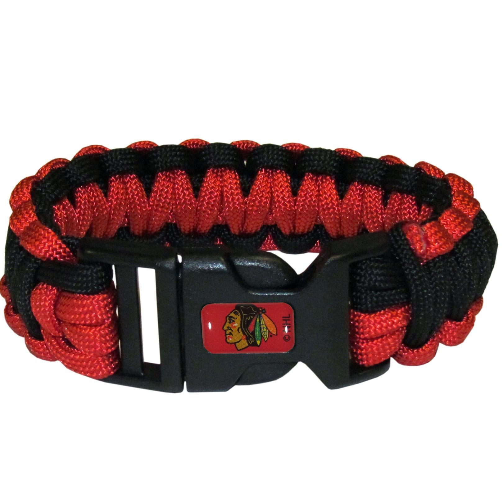 Chicago Blackhawks Survivor Bracelet