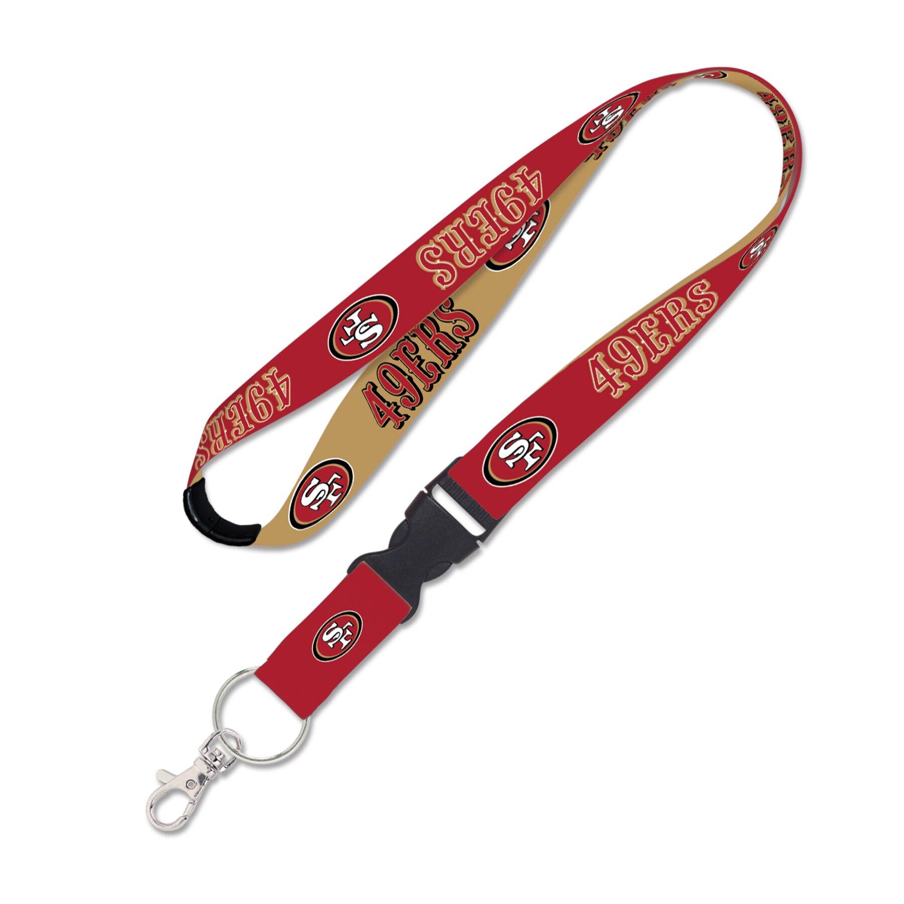 San Francisco 49ers 2-Color Lanyard