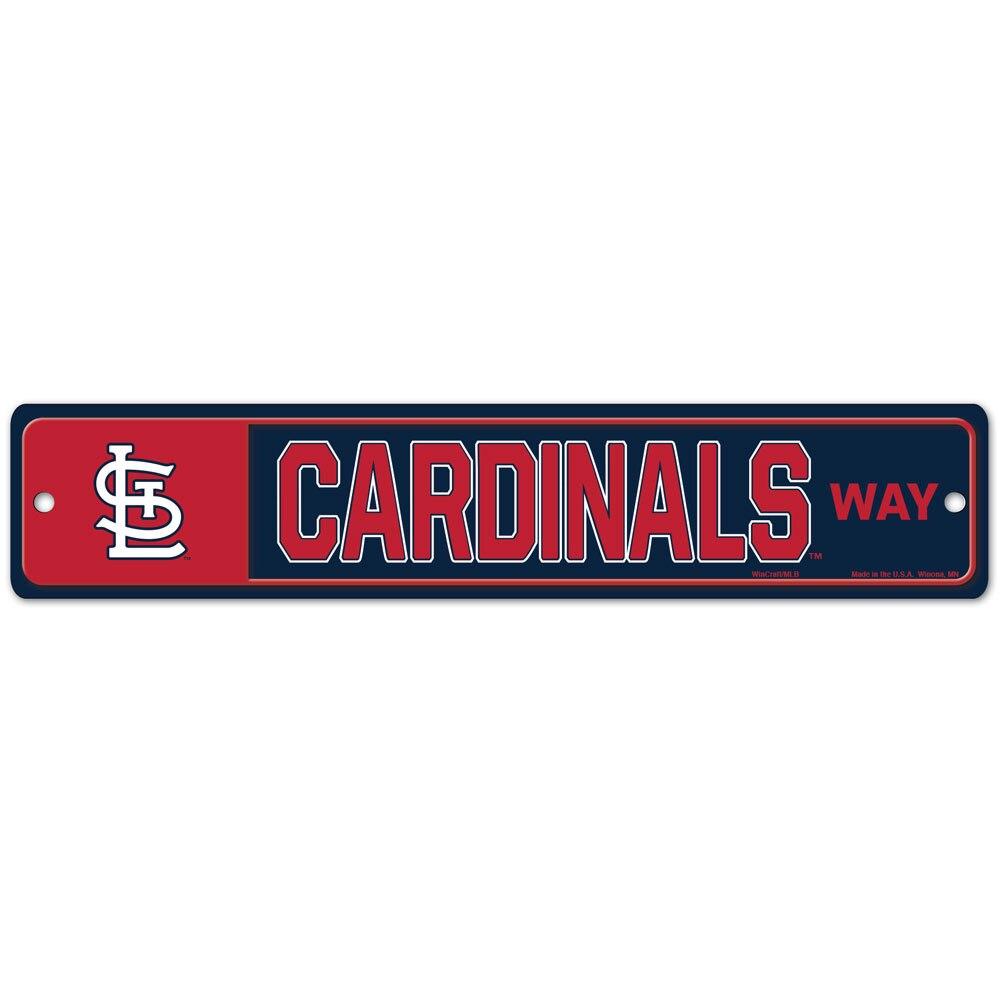 St Louis Cardinals 4" x 19" Street Sign image