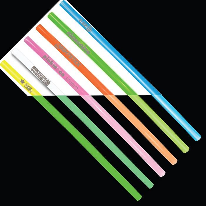 DA70040 Nite Glow Reusable Straw With Custom Imprint image