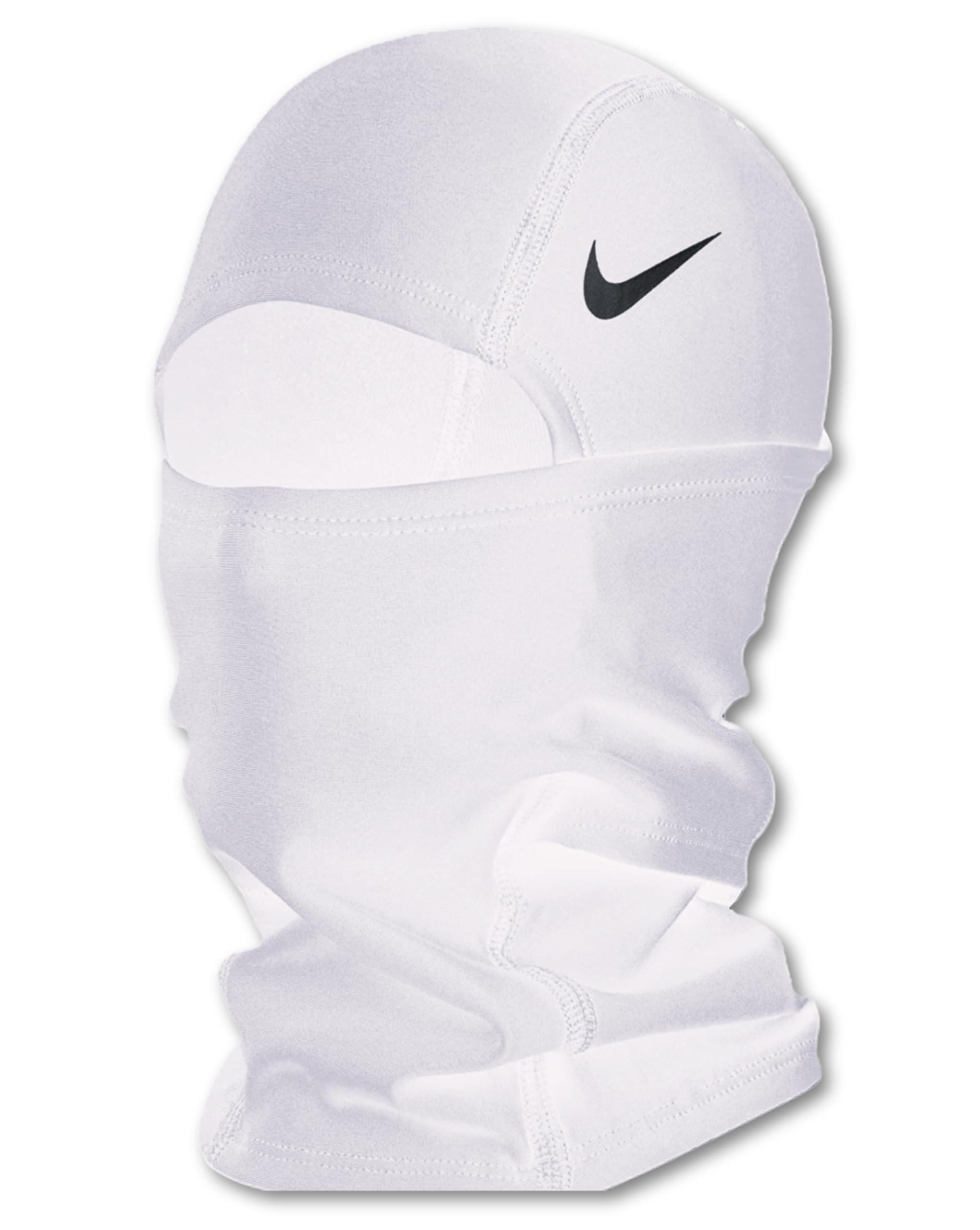 Nike PRO Hyperwarm Hydropull Hood Balaclava - Unisex - Dri-Fit Technology (White) image