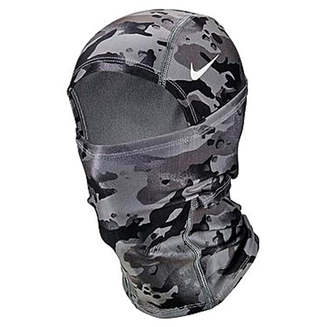 Nike Pro Therma-Fit Hyperwarm Hood, Balaclava (Grey Camo) - Unisex image