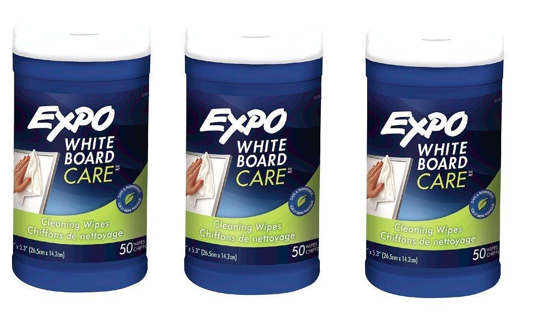 Expo Marker Board Towlettes wipes (3-Pack of 50) image